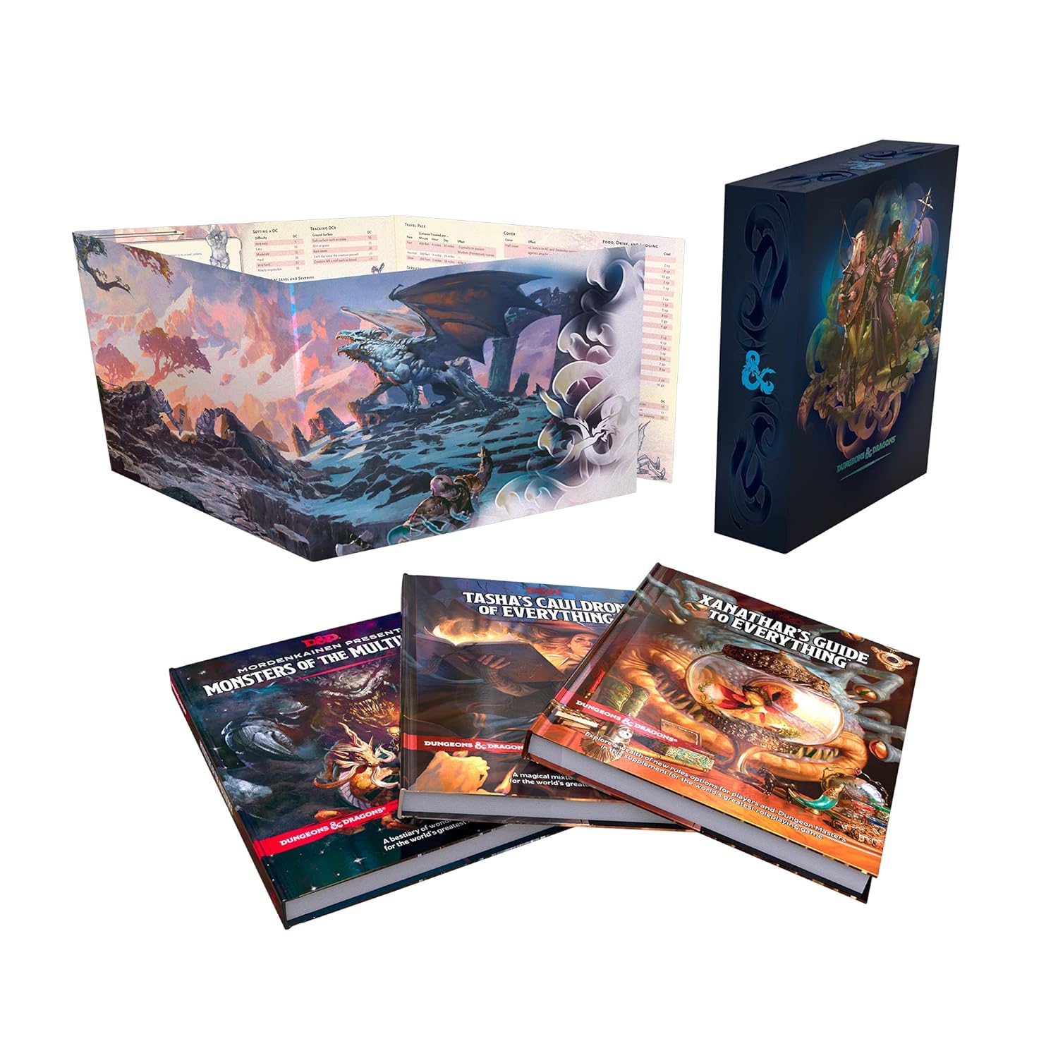 Dungeons & Dragons Rules Expansion Gift Set (D&D Books)-: Tasha's Cauldron of Everything + Xanathar's Guide to Everything + Monsters of the Multiverse + DM Screen Hardcover - Image 4