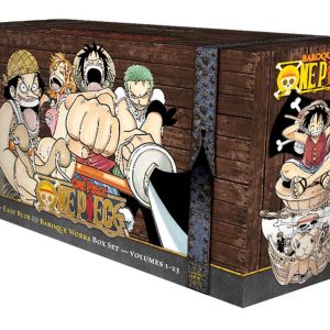 One Piece Box Set 1: East Blue and Baroque Works : Volumes 1-23 with Premium (One Piece Box Sets) [Paperback]