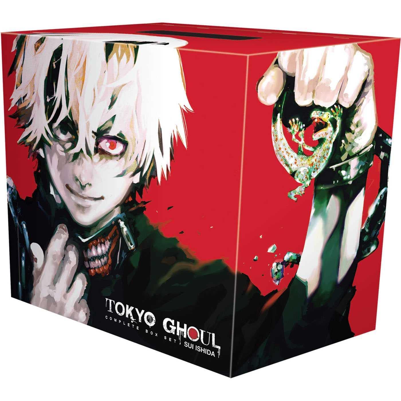 Tokyo Ghoul Complete Box Set: Includes vols. 1-14 with premium Paperback – Box set, October 16, 2018